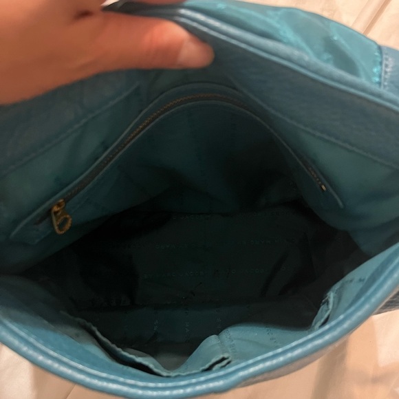 Marc by Marc Jacobs Leather Teal and Brown Women's Bag - Picture 4 of 4